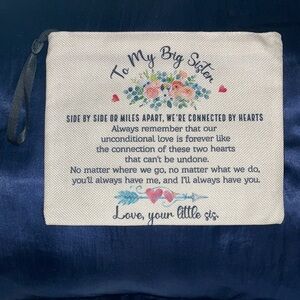 New Big Sister pouch
